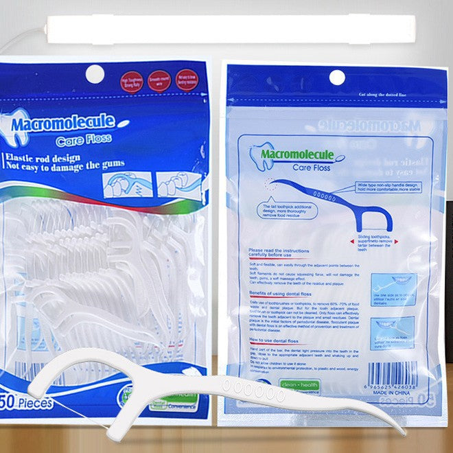 20 Bags 30 Bags 50 Bags Of Polymer Floss Sticks Factory Direct Boxed Plastic Floss